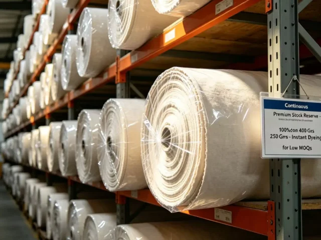 Clothing manufacturing MOQ guide for private label brands explaining production minimum order quantities