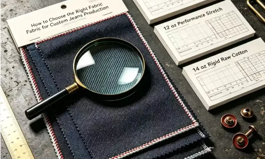How to Choose the Right Fabric for Custom Jeans Production