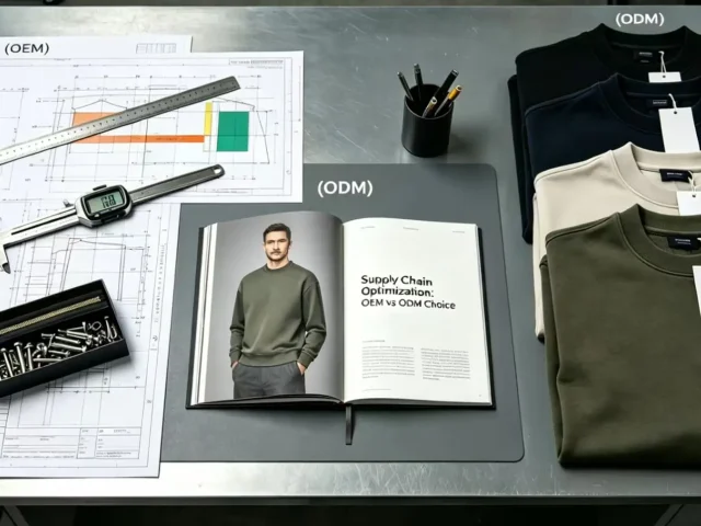 OEM vs ODM clothing manufacturing comparison for fashion brands choosing production model