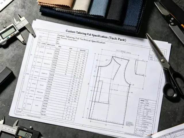 Private label clothing manufacturing process from design to bulk production in garment factory