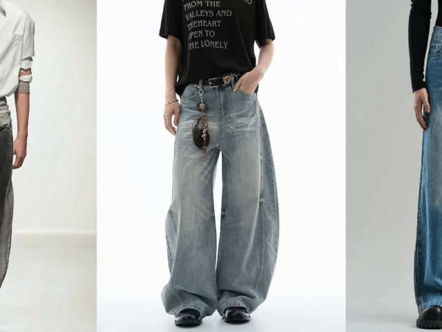 Men denim fashion trends 2026 showcasing modern streetwear outfits with jeans jackets and casual styling ideas