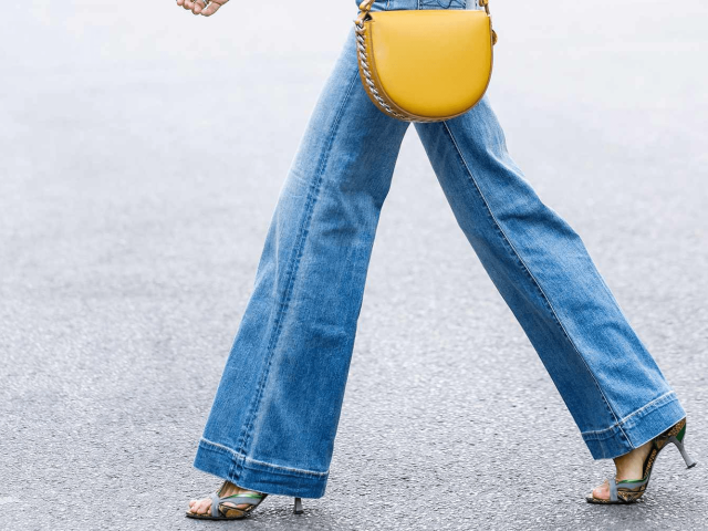 Bell bottom jeans fashion trend analysis showing retro denim style revival in modern market