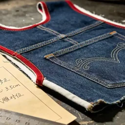 Premium Custom Denim Jacket with Vintage Wash and Private Label Customization