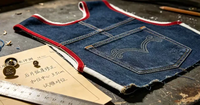 Premium Custom Denim Jacket with Vintage Wash and Private Label Customization