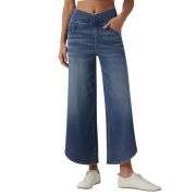 Crossover Mid Rise Baggy Jeans