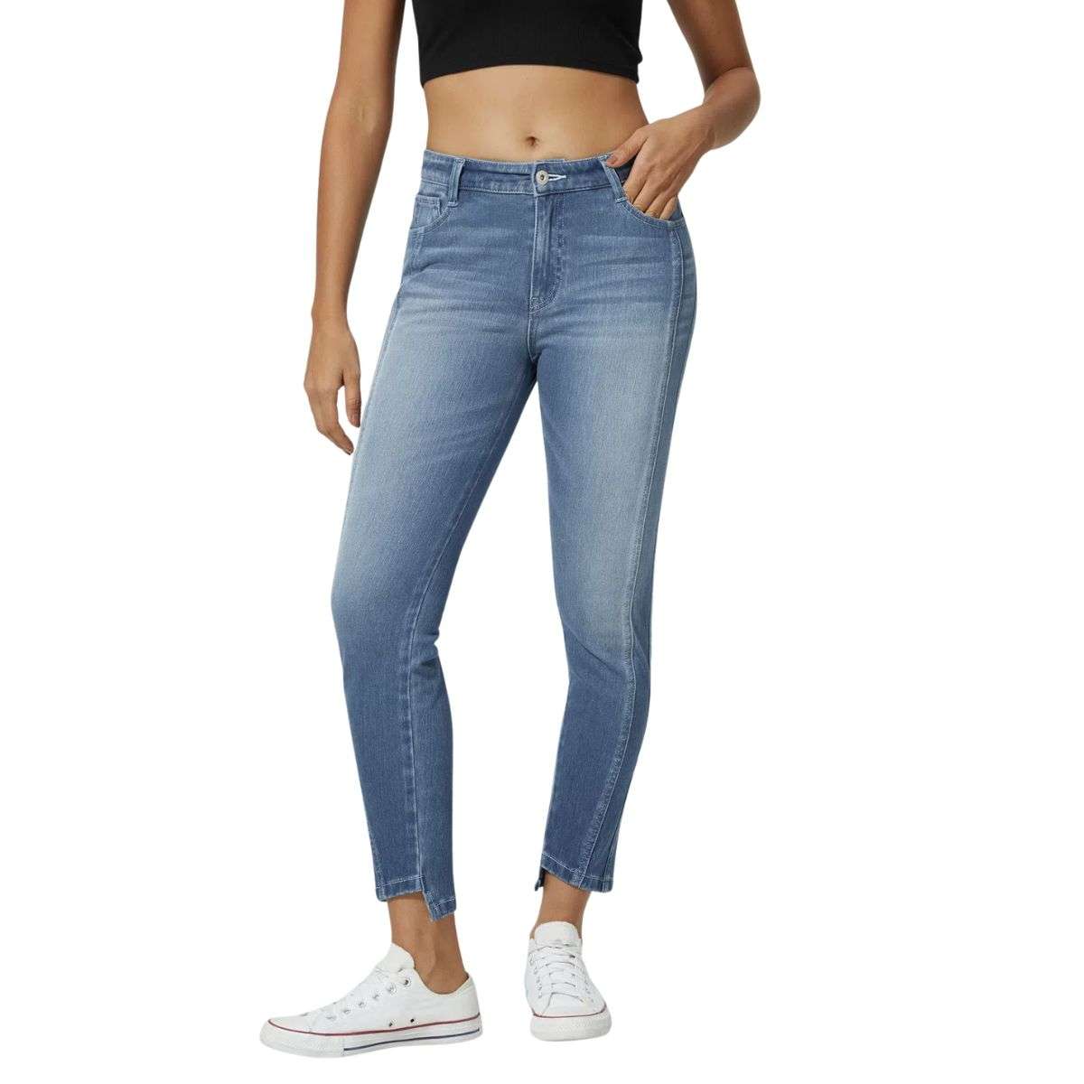 Mid Low Rise Skinny Jeans