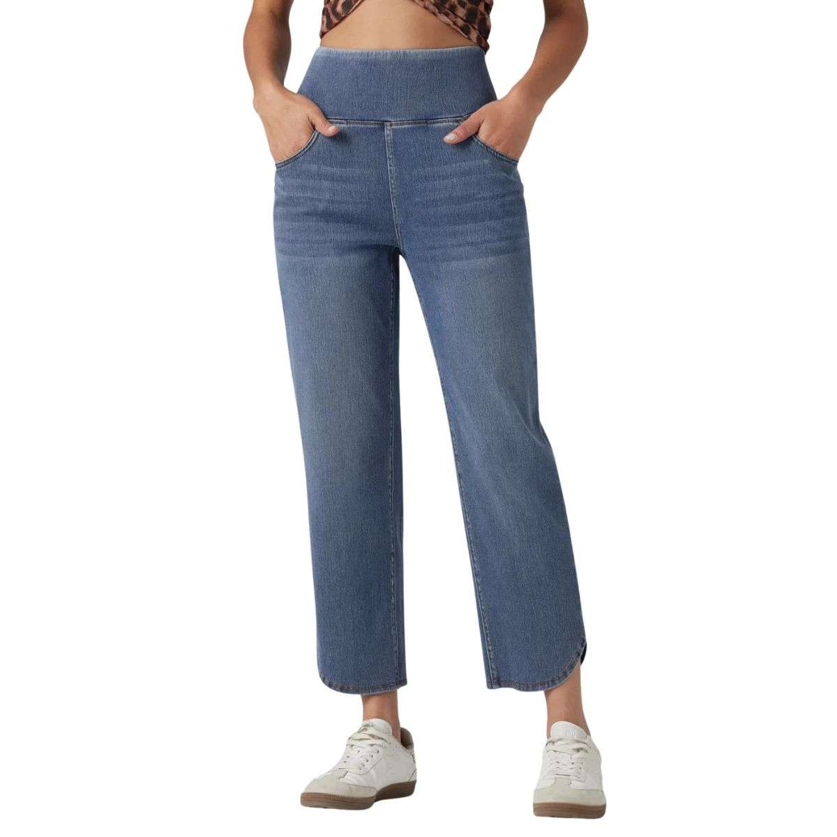 High Waisted Skinny 7/8 Jeans