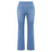 Vintage Washed High Waist Straight Leg Jeans