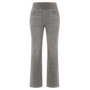 Vintage Washed High Waist Straight Leg Jeans