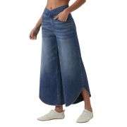 Crossover Mid Rise Baggy Jeans