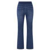 Vintage Washed High Waist Straight Leg Jeans