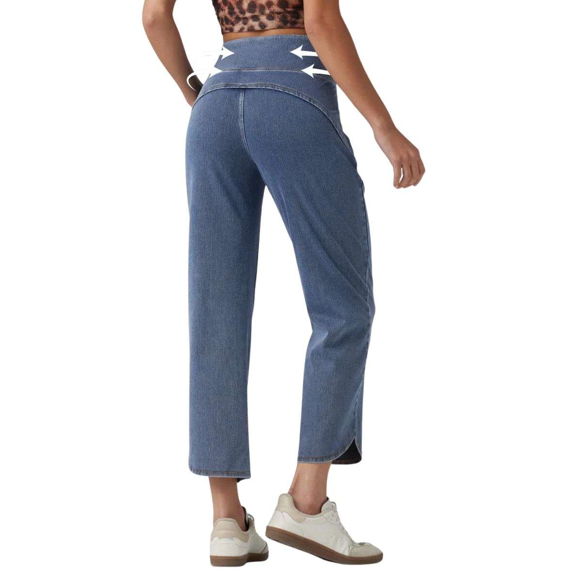 High Waisted Skinny 7/8 Jeans