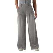 Mid Rise Wide Leg Casual Jeans