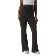 Ultra High Waist Maternity Casual Flare Jeans