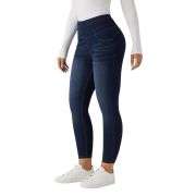 High Waisted Butt Lifting Denim Casual Leggings with Pockets