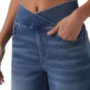 Crossover Mid Rise Baggy Jeans
