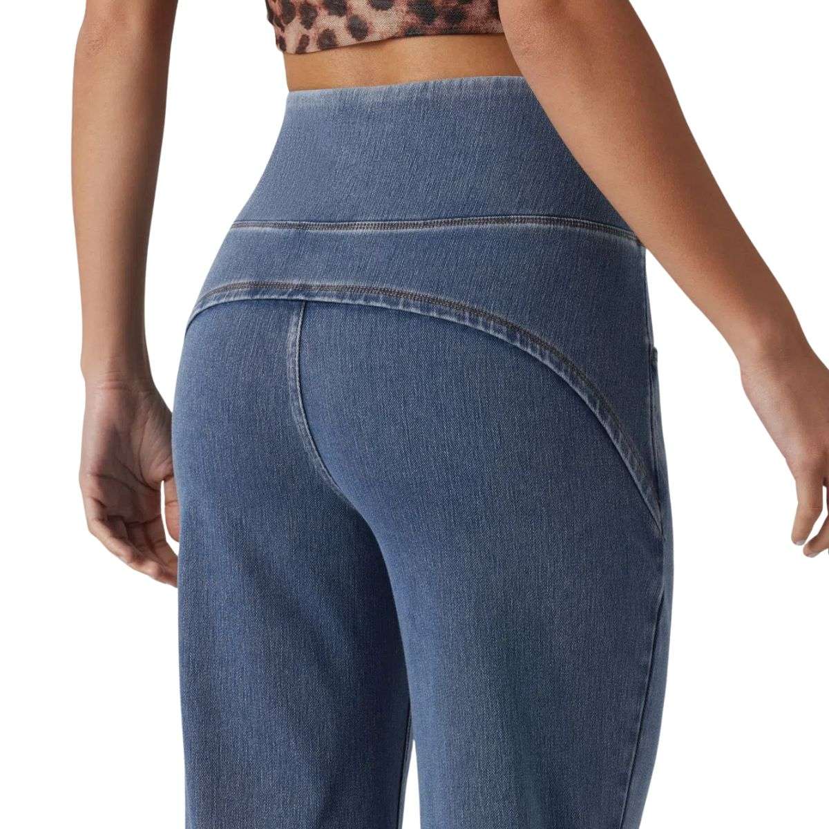 High Waisted Skinny 7/8 Jeans