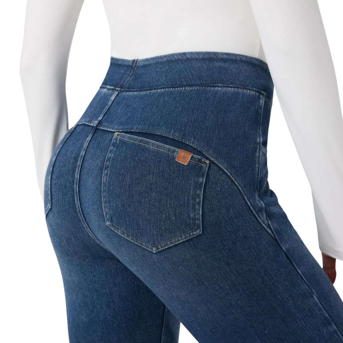 High Waist Stretch Skinny Jeans
