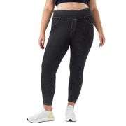 Plus Size Women High Waist Butt Lifting Dual Pockets Denim Yoga Pants