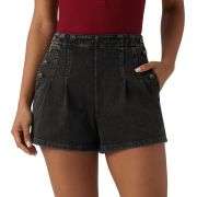 High Waisted 3-Inch Casual Denim Shorts