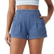 High Waisted 3-Inch Casual Denim Shorts