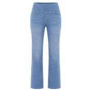 Vintage Washed High Waist Straight Leg Jeans