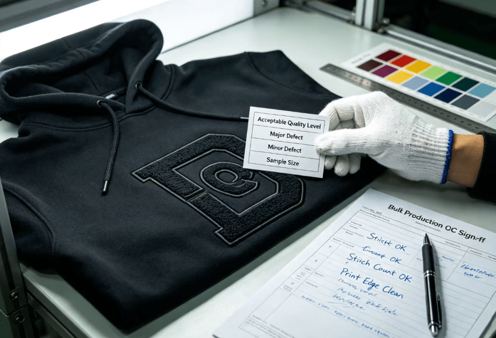 Custom Hoodie Sample Development Process Before Bulk Production