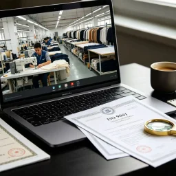 Clothing factory verification for legitimate apparel manufacturing