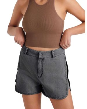 Custom High Waisted Stretchy Slimming Denim Casual Shorts