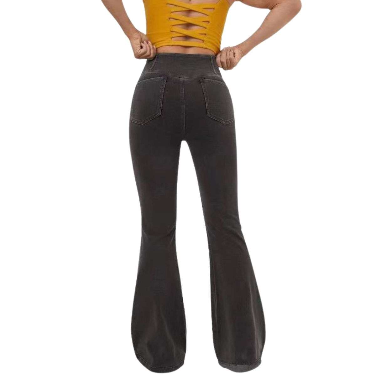 High Waist Flare Denim Jeans