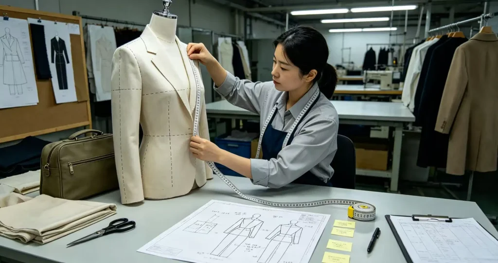 Clothing factory sourcing risks including substandard fabrics, weak quality control, production delays, and hidden charges