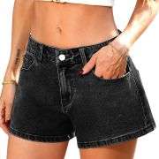 Women’s High Stretch Loose Fit Denim Shorts
