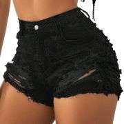 Women’s Sexy Ripped Denim Shorts