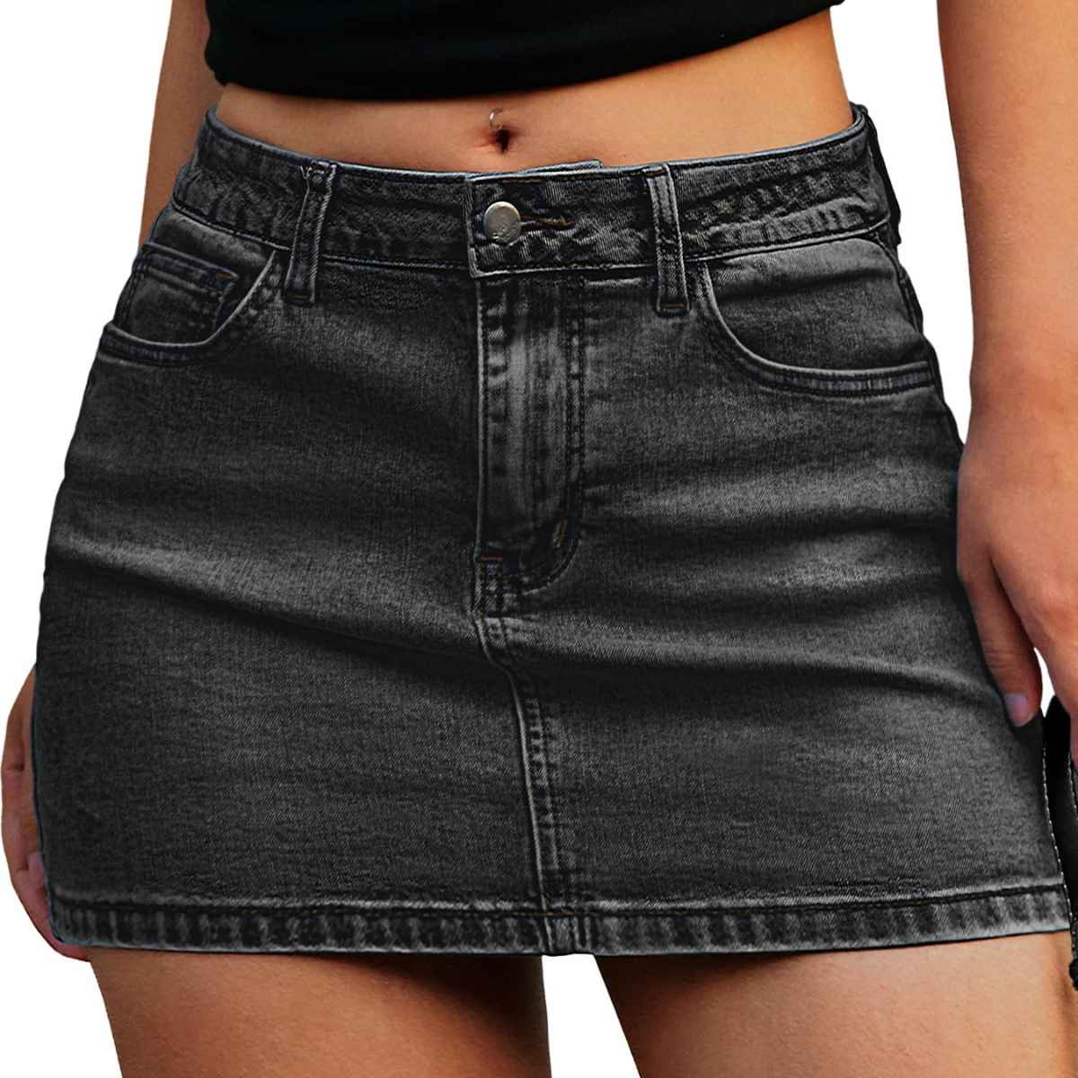 Women’s Classic Denim Mini Skirt