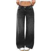 Women’s Low Rise Y2K Style Loose Denim Jeans