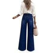 Women’s High Waist Wide Leg Denim Jeans