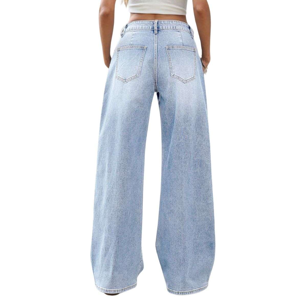 Women’s Low Rise Y2K Style Loose Denim Jeans