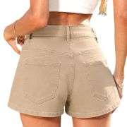 Women’s High Stretch Loose Fit Denim Shorts
