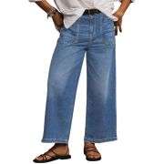Plus Size Women’s High Waisted Wide Leg Jeans