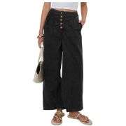 Women’s High Waisted Loose Barrel Leg Ankle Jeans
