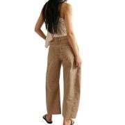 Women’s Casual Wide Leg Mid Rise Denim Jeans
