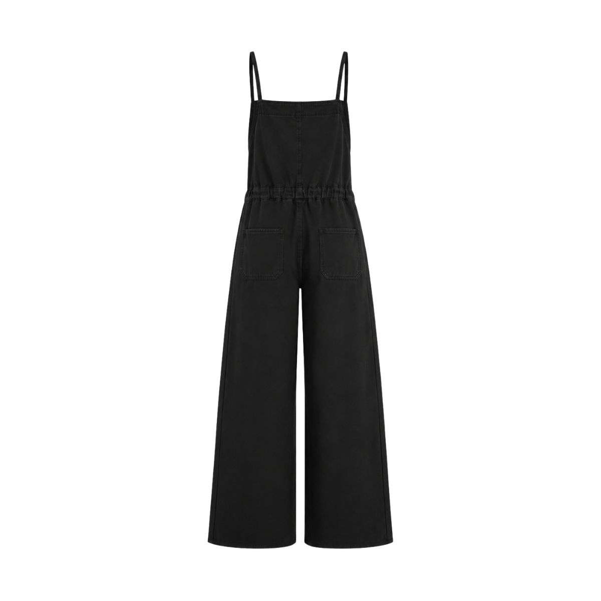 Women’s Bow Detail Adjustable Strap Denim Bib Overalls