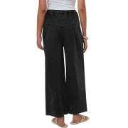 Women’s High Waisted Loose Barrel Leg Ankle Jeans