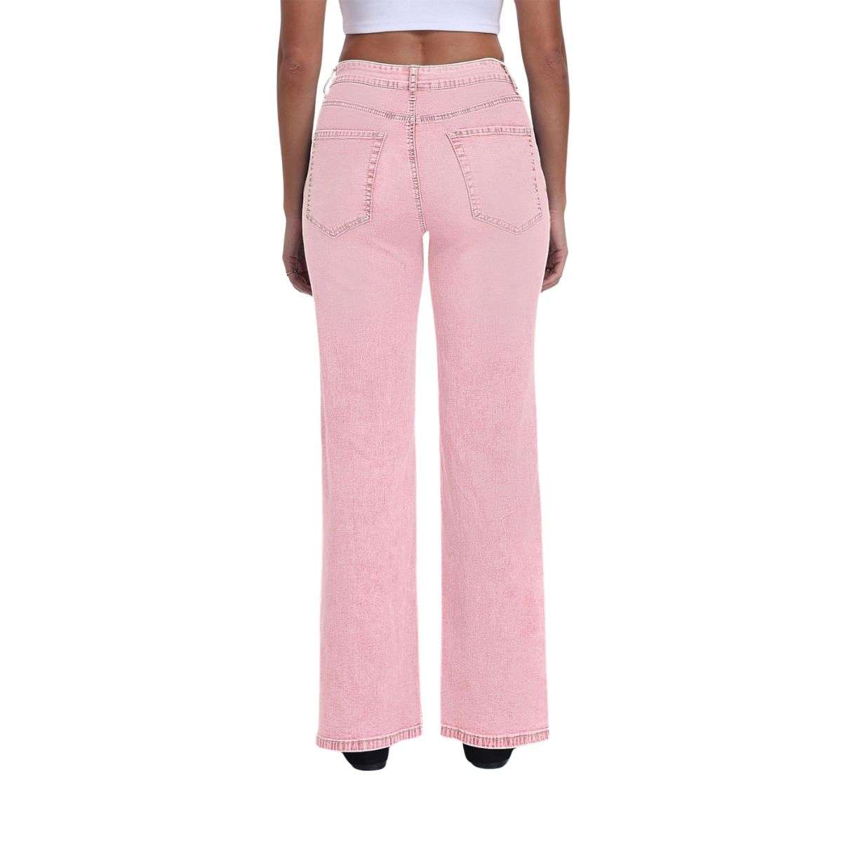 Women’s Trendy Drawstring Waist Loose Fit Jeans