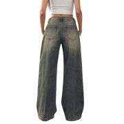 Women’s Low Rise Y2K Style Loose Denim Jeans