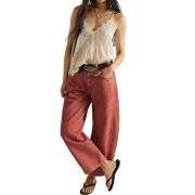 Women’s Casual Wide Leg Mid Rise Denim Jeans
