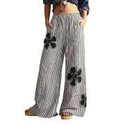 Women’s Y2K Boho Loose Wide Leg Jeans