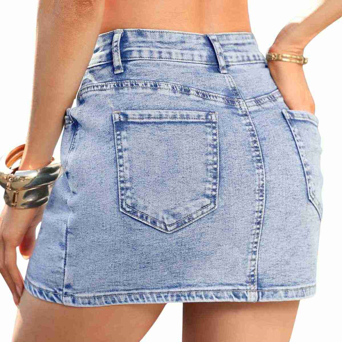 Women’s Classic Denim Mini Skirt