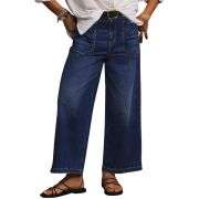 Plus Size Women’s High Waisted Wide Leg Jeans