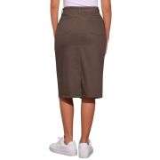 Women’s High Waisted Midi Denim Skirt
